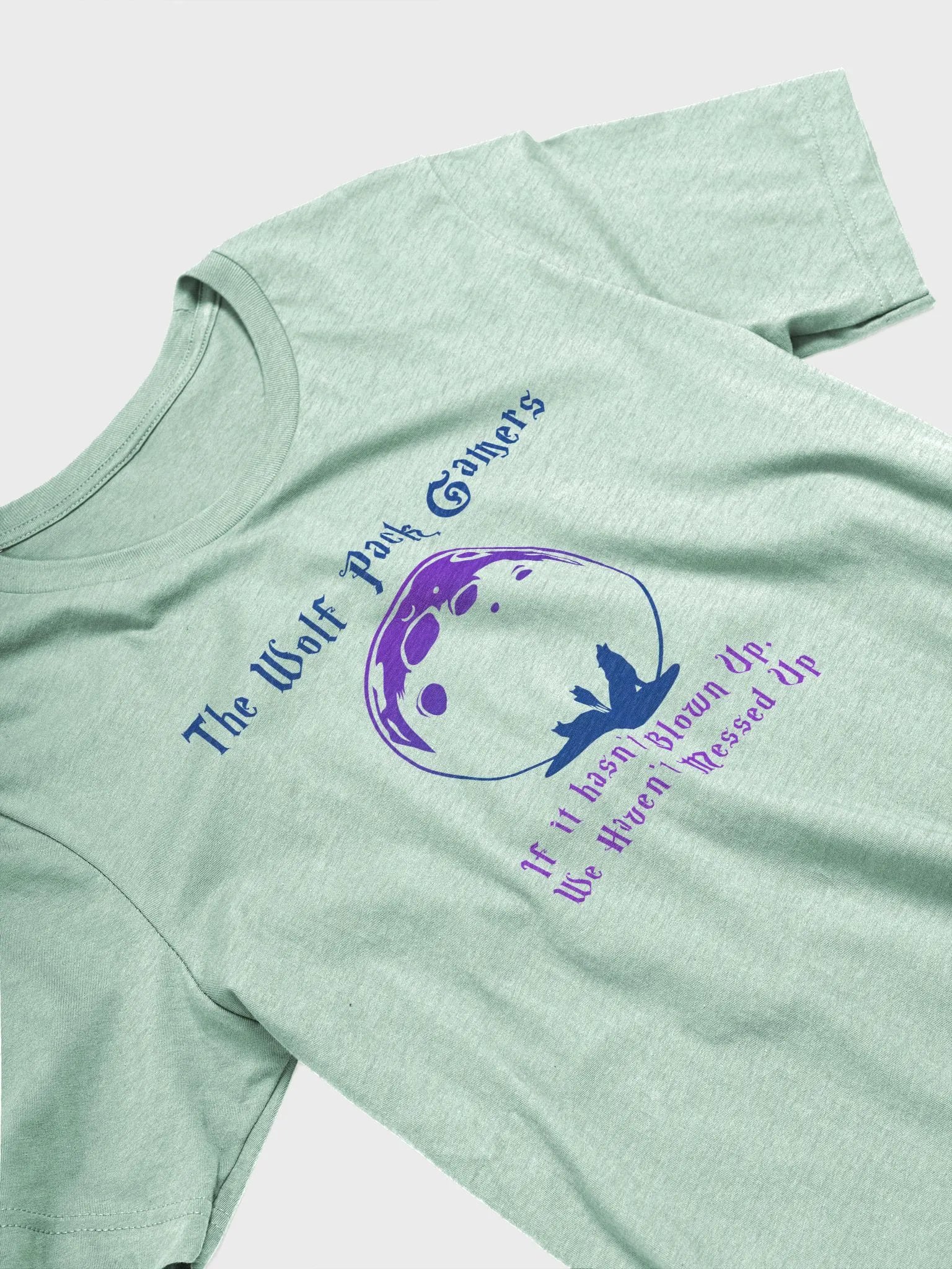 The Wolf Pack Gamers Gaming Motto Tee product image (3)