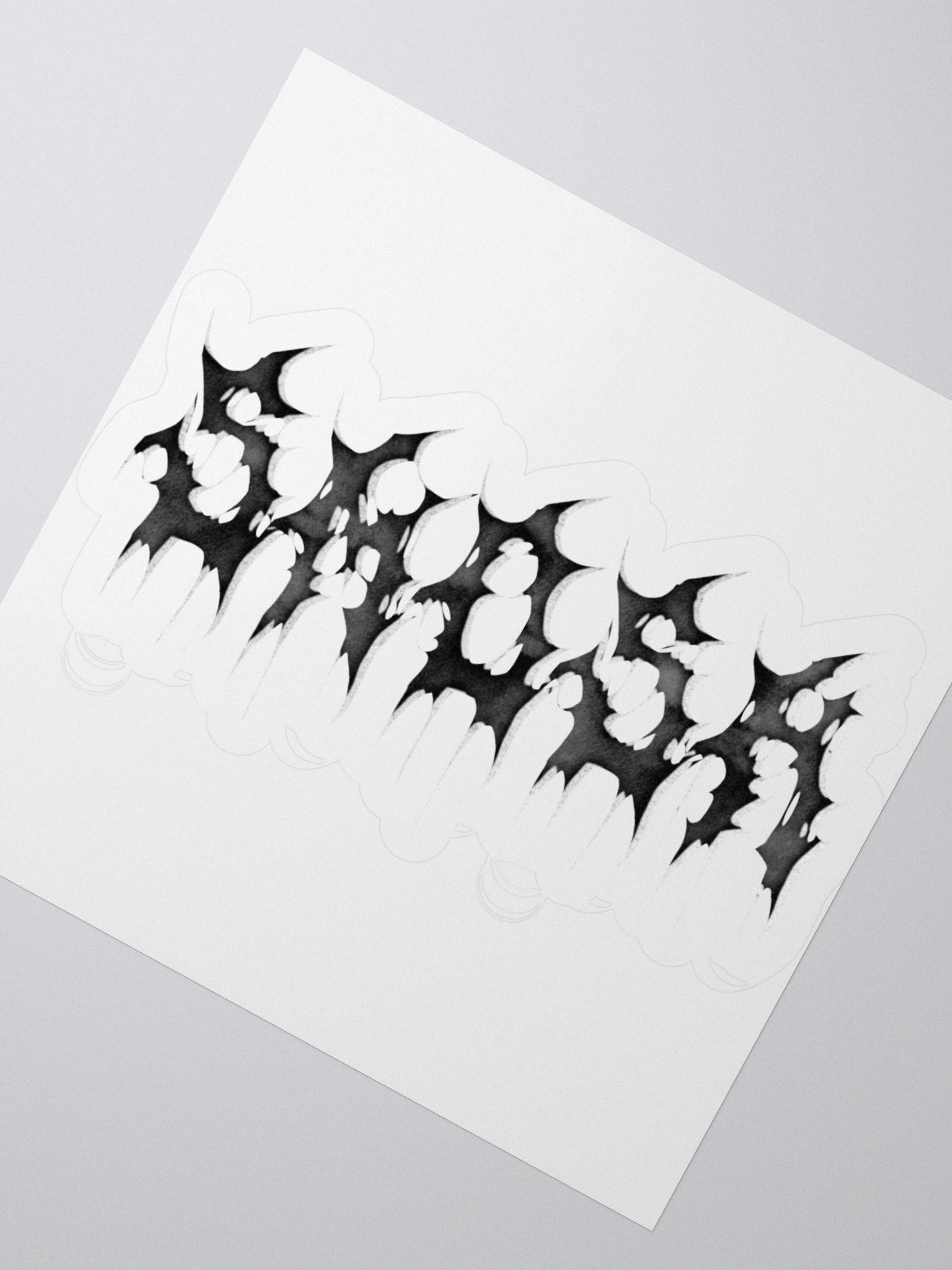Smosh Black Metal Sticker product image (2)