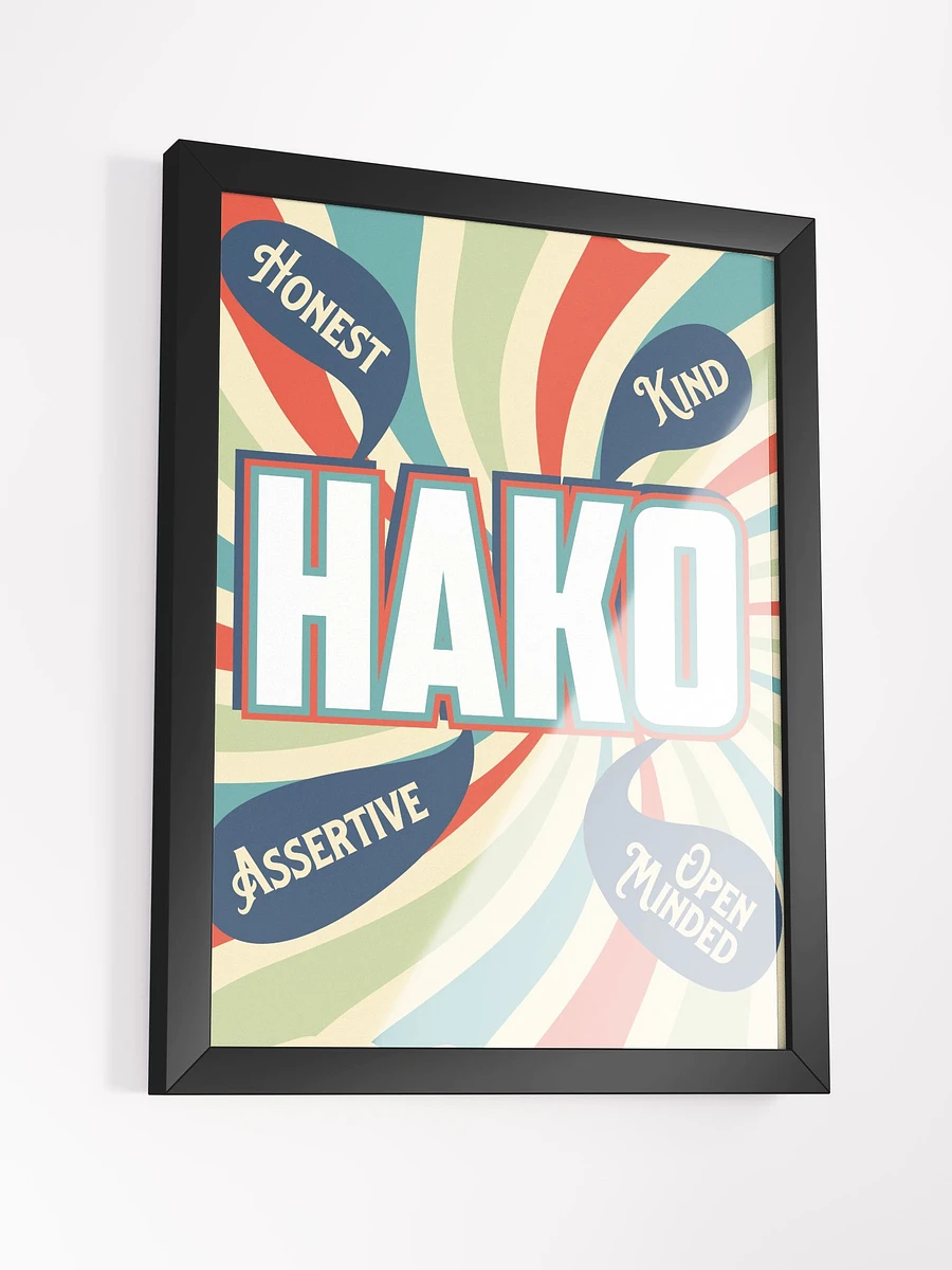 Framed Retro HAKO Poster product image (16)