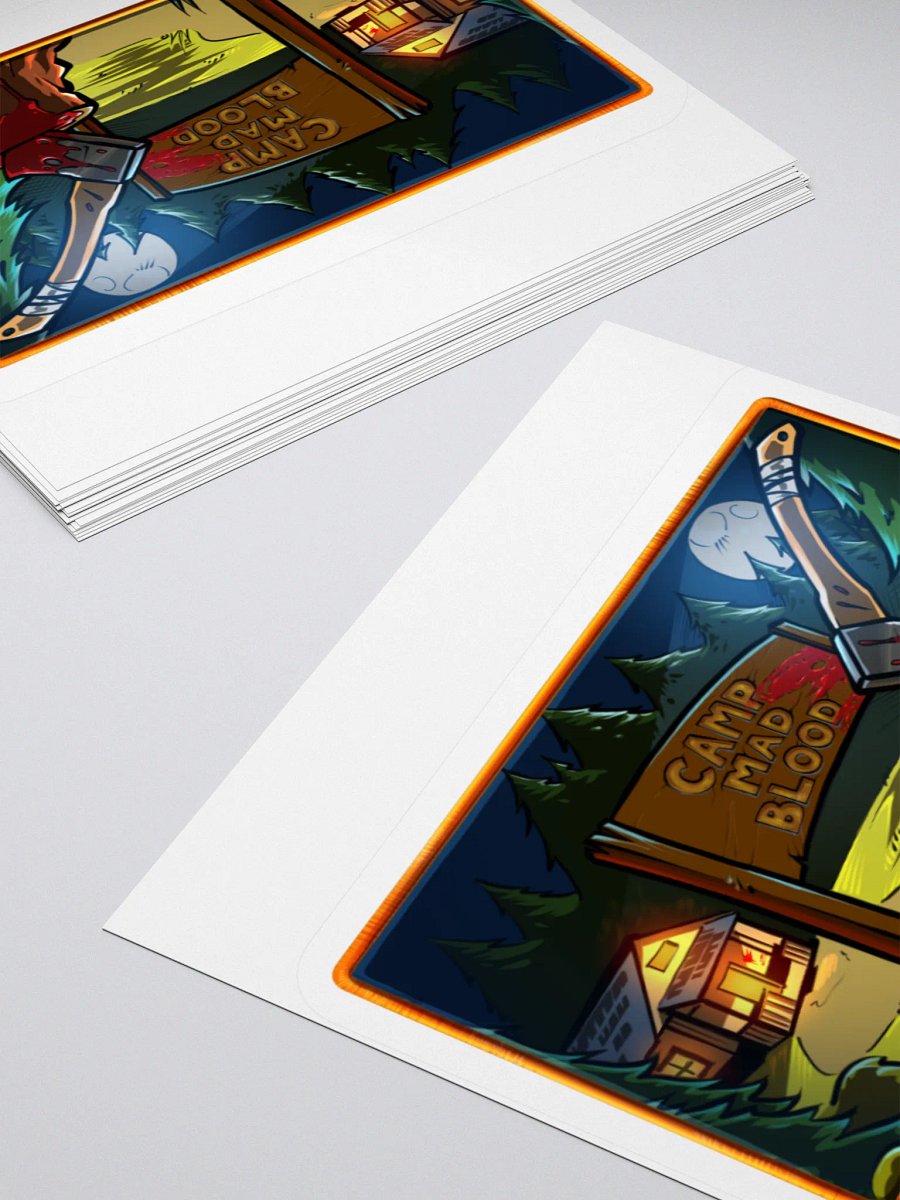 Camp Mad Blood Sticker product image (10)