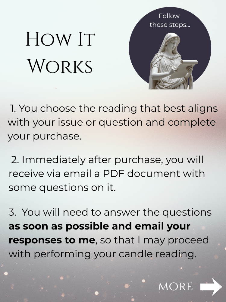 Vesta Whole Candle Reading | Renewal and Peace product image (4)