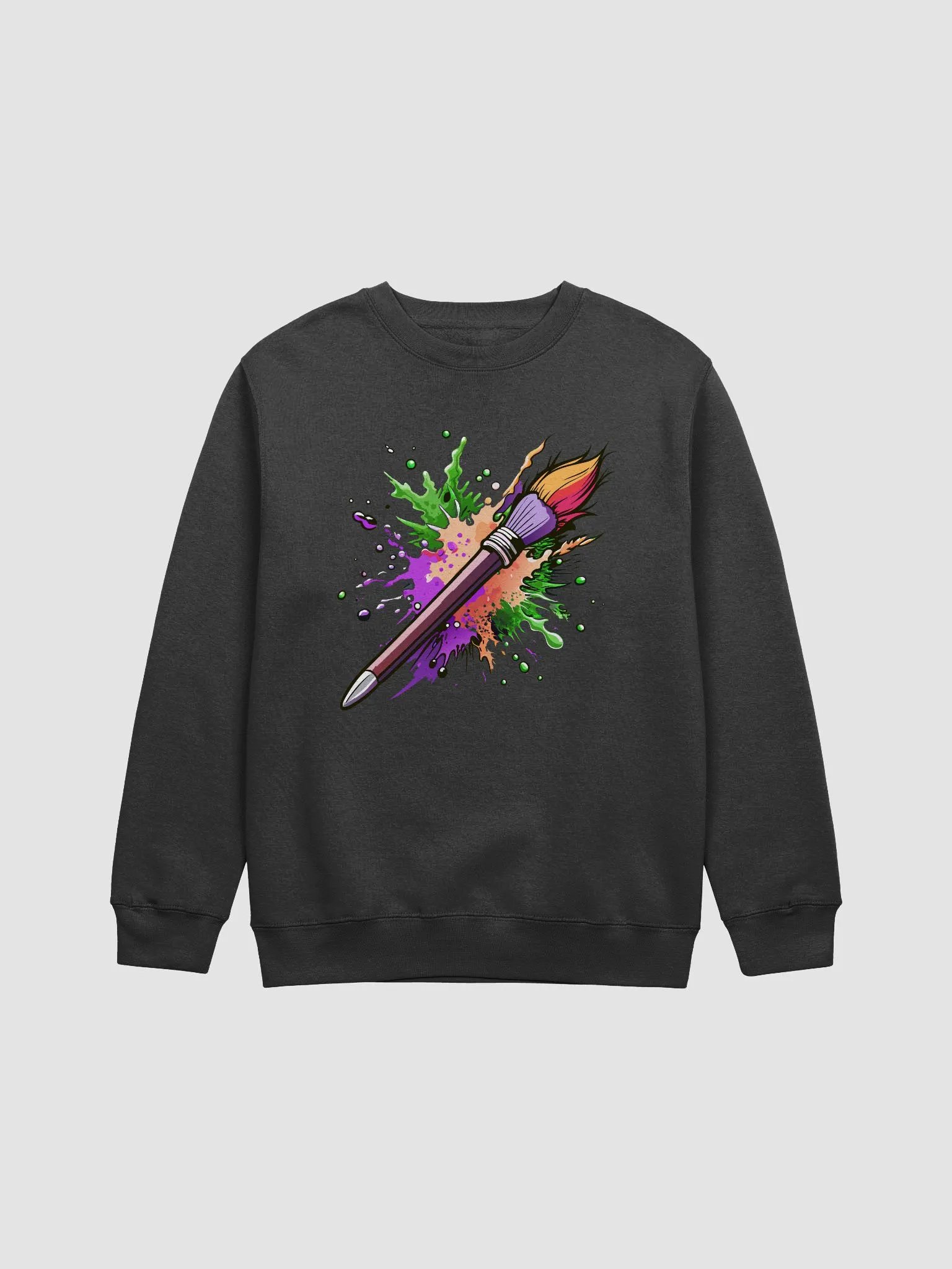 ARTIST PAINTBRUSH WITH PAINT SPLATTER product image (2)