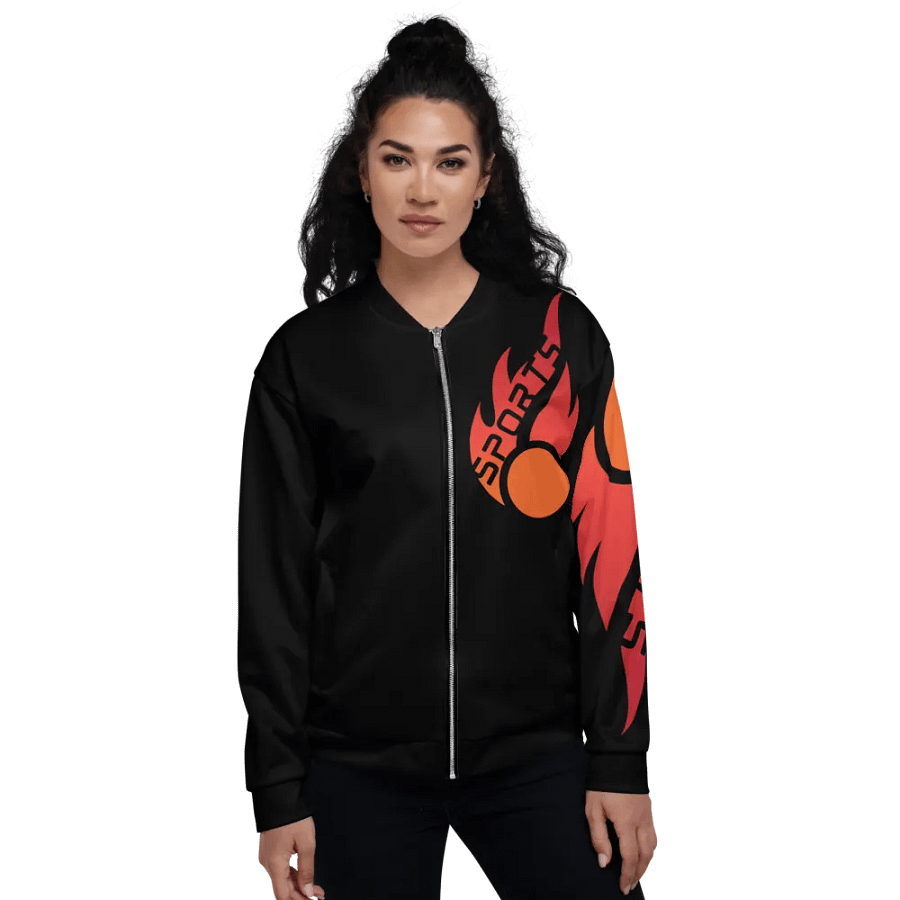 All-Over Print Bomber Jacket - Sports (6) product image (8)