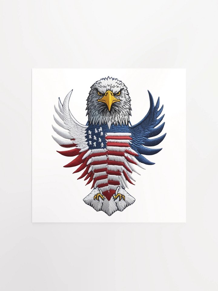 American Eagle Flag Poster product image (4)