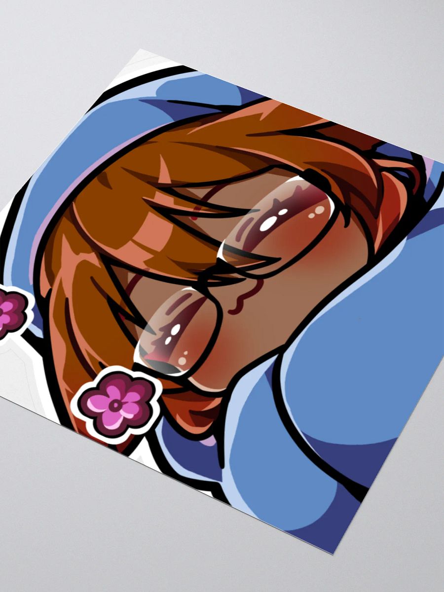 JPAG_Grey Gracidea Comfy emote sticker product image (3)