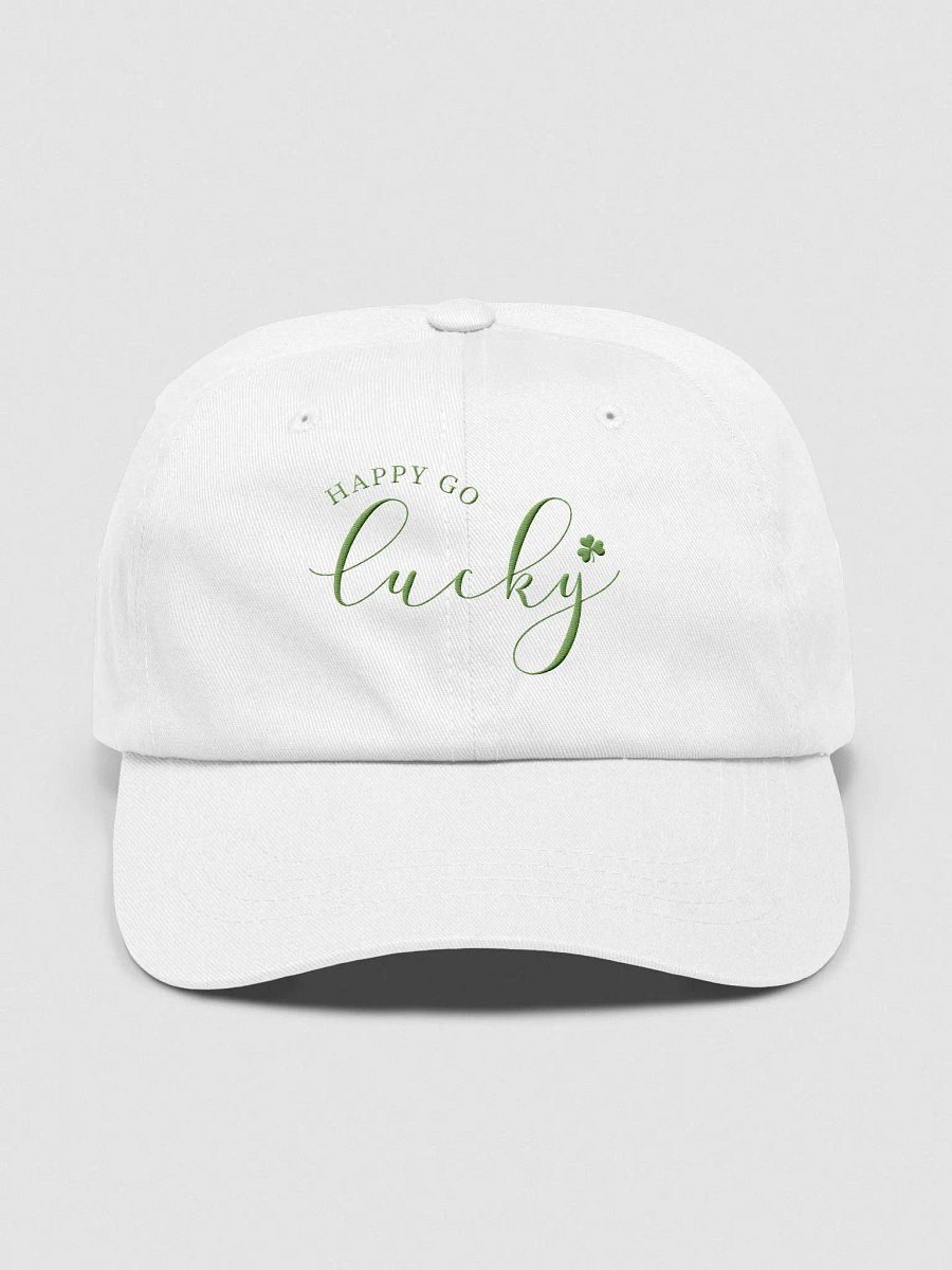 Happy Go Lucky Embroidered Cap product image (6)