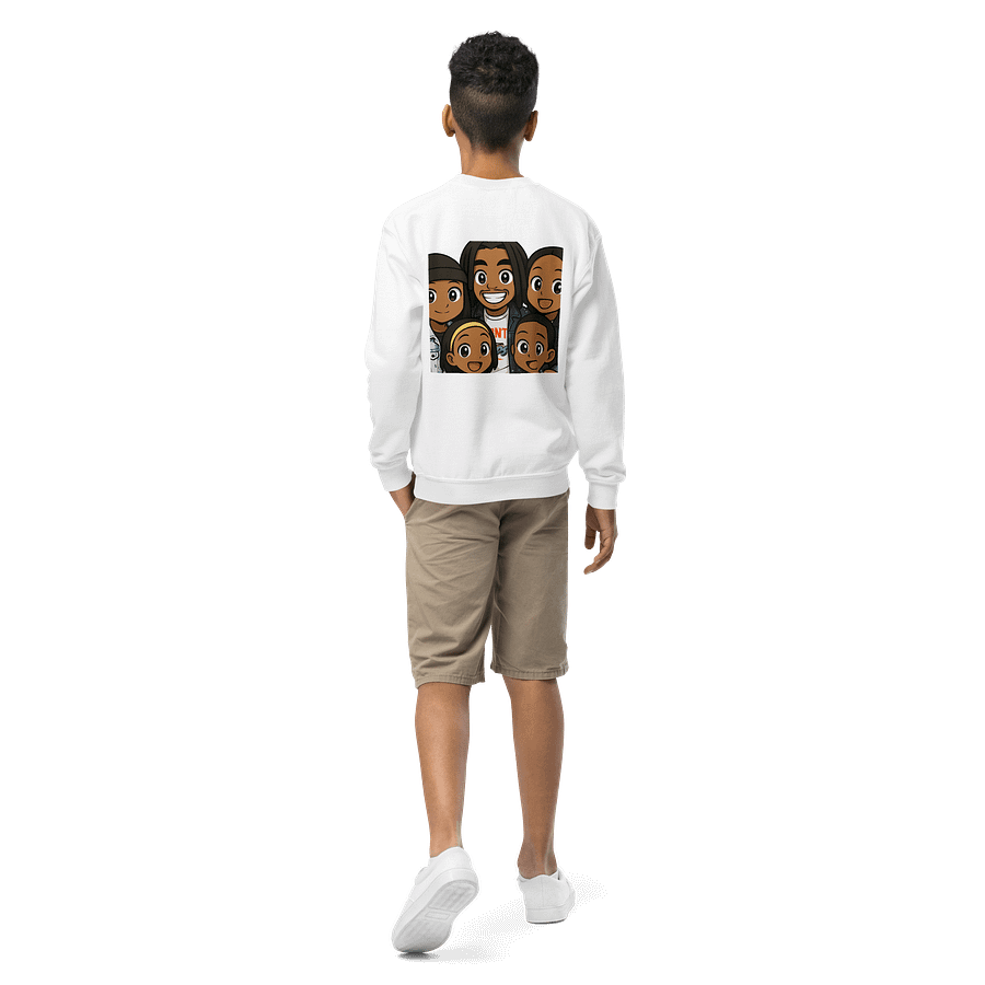 Cheeky Red Wink Youth Sweatshirt product image (1)