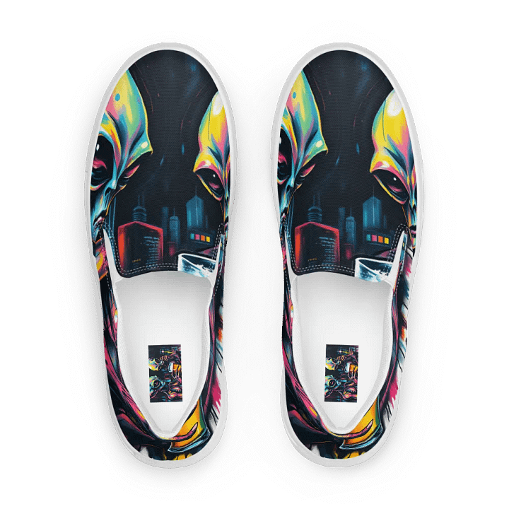 women's Extraterrestrial Urban Vibes Slip-Ons canvas shoes product image (1)