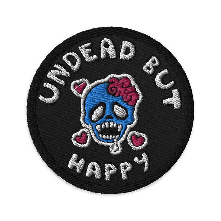 Undead But Happy (patch) product image (1)