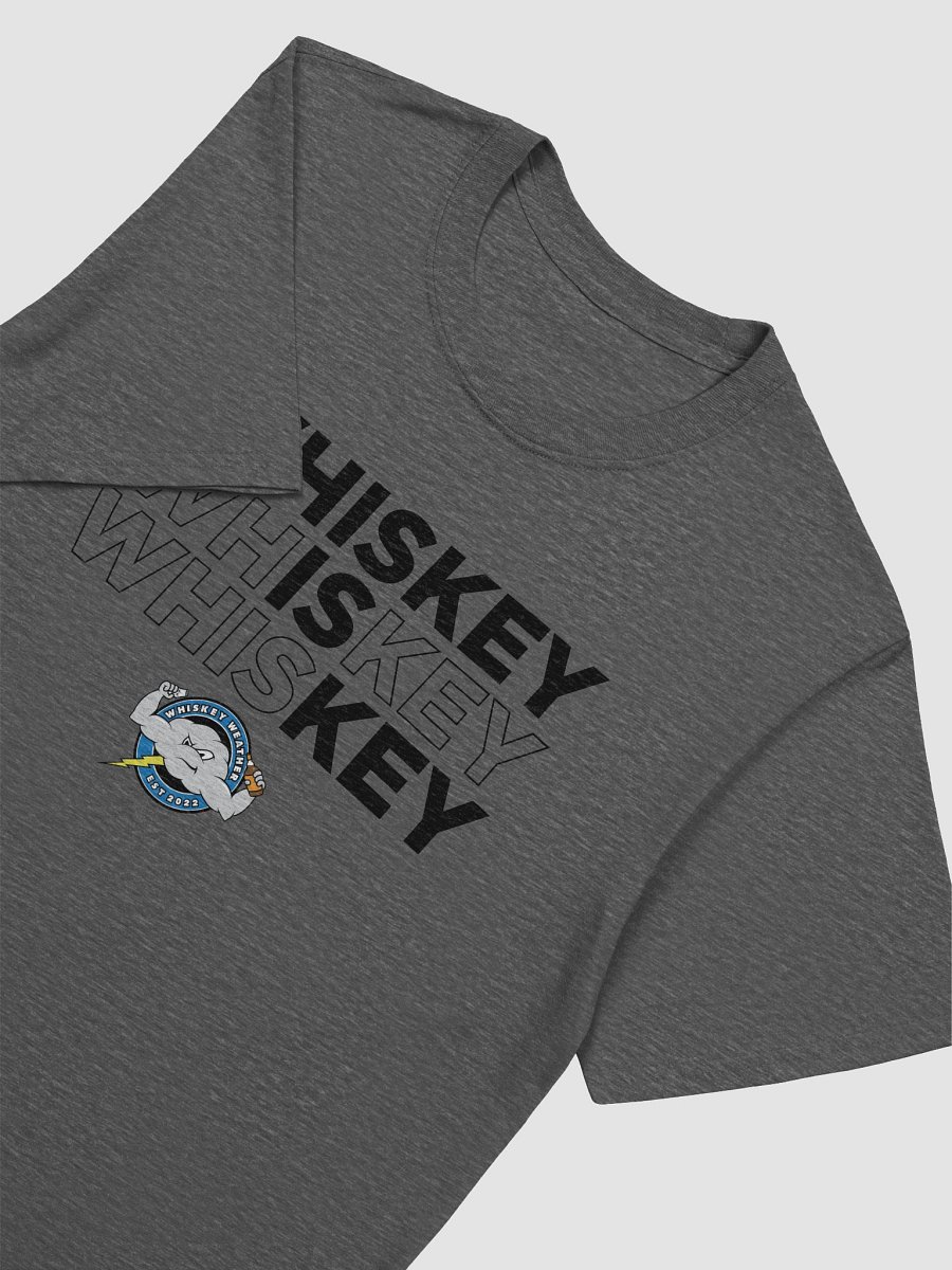 Whiskey Is Key - Whiskey Weather T-Shirt (Black Letters) product image (24)
