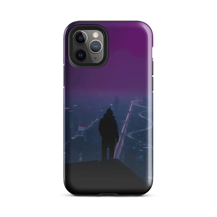 Magenta Skyline - iPhone Tough Case product image (27)