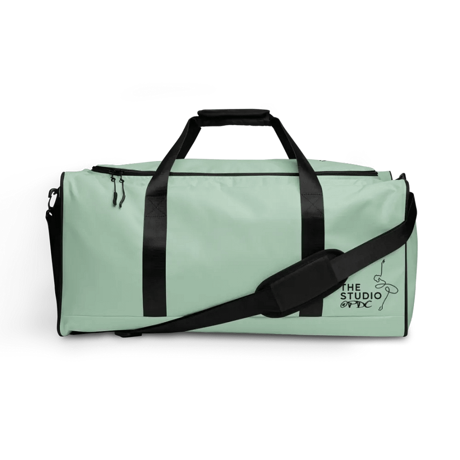 Large Dance Bag | Mint with Black Logo and Quote product image (1)