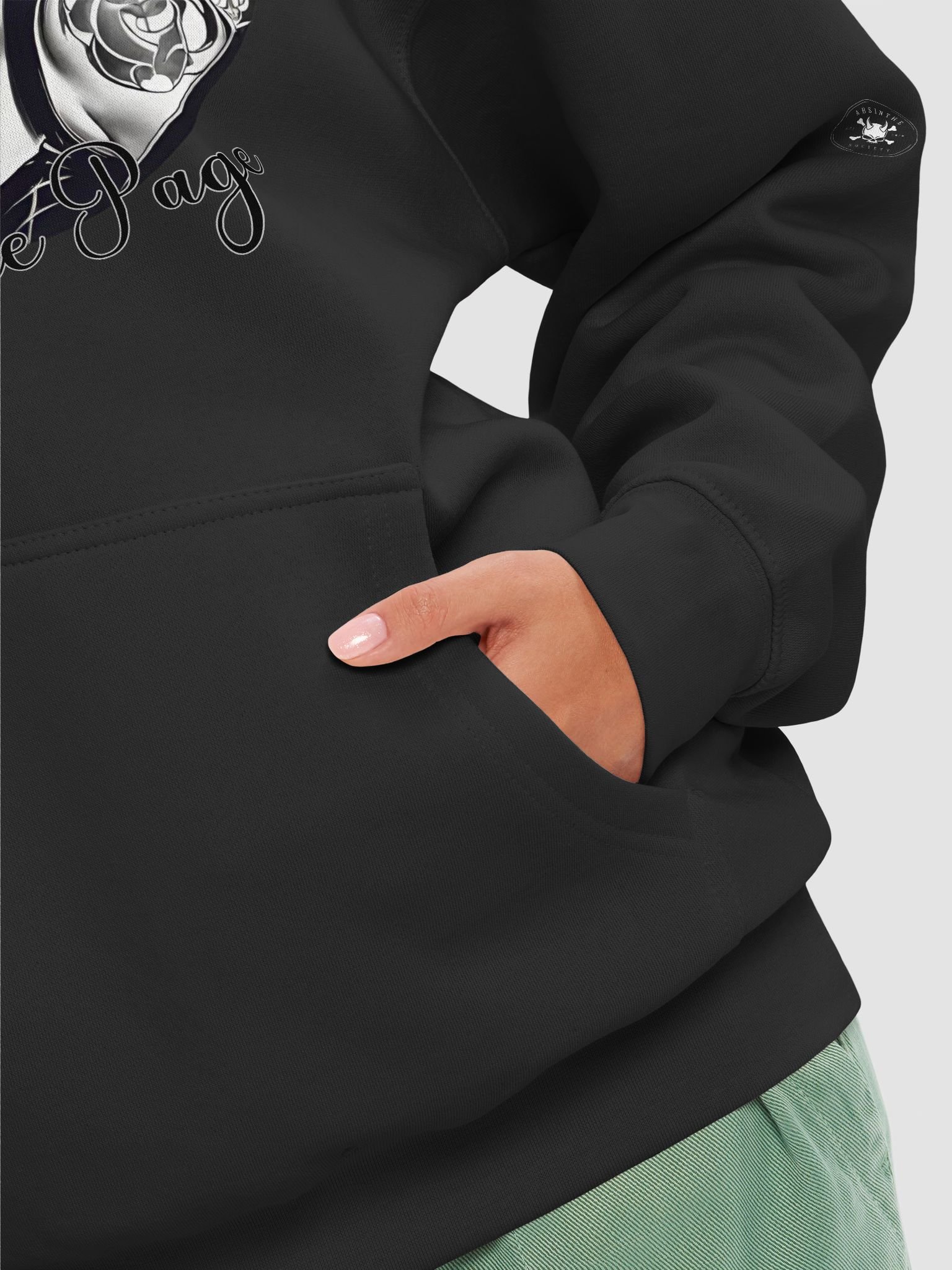 Bettie Page Absinthe Society Premium Hoodie product image (45)