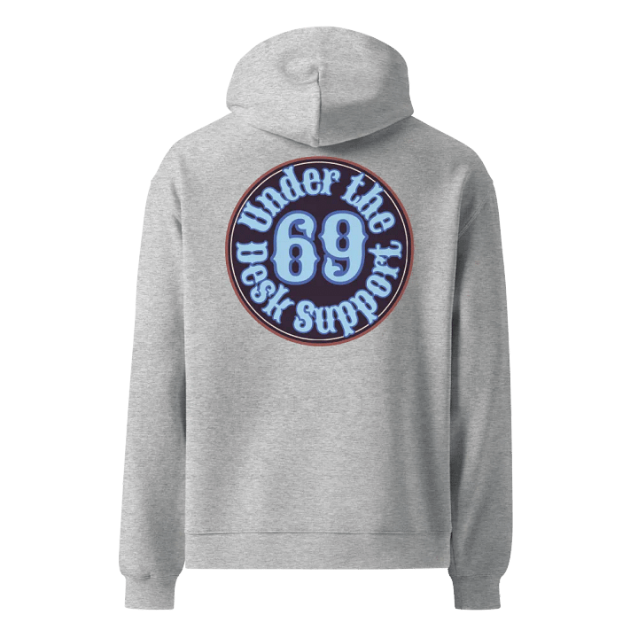 Desk Support Unisex Oversized Hoodie product image (7)