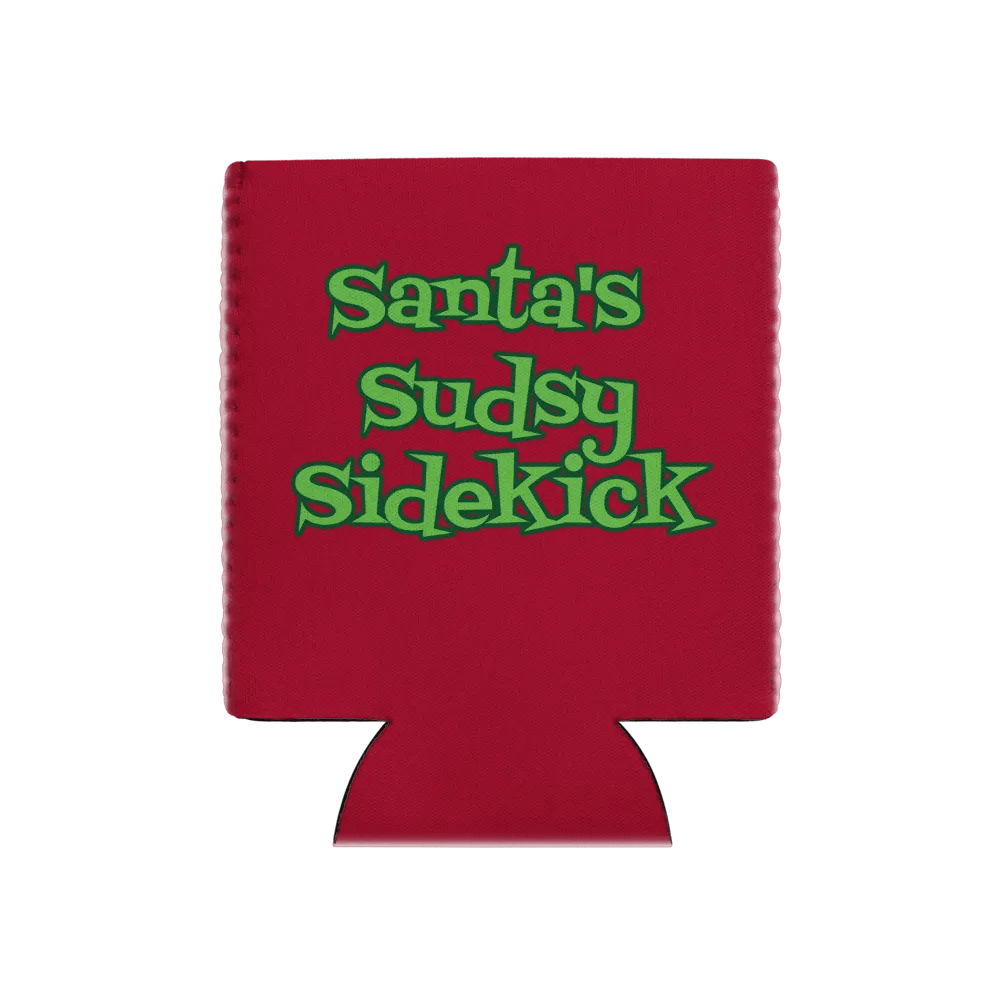 "Santa's Sudsy Sidekick" Can Coozy product image (1)