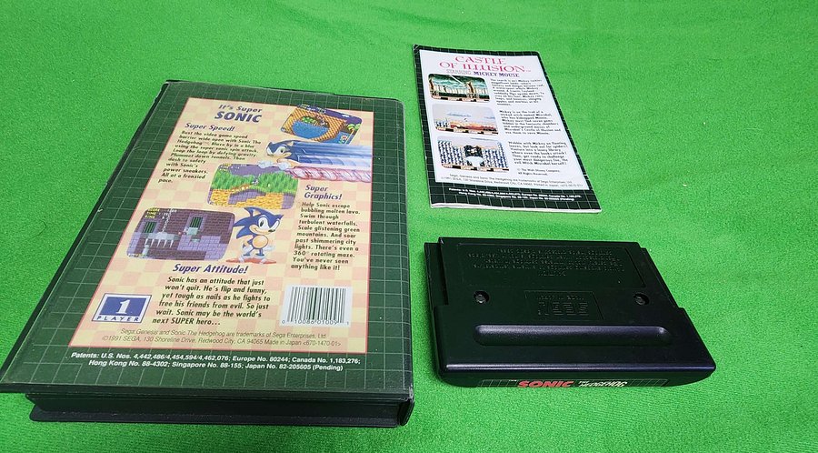 SEGA GENESIS - Sonic the Hedgehog - CIB product image (2)