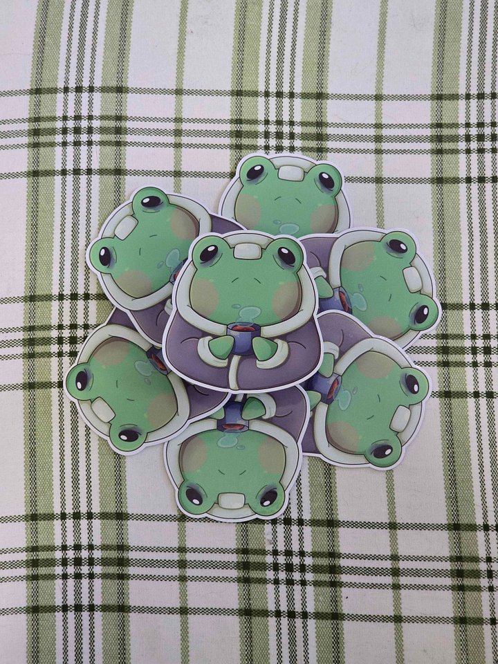 Sick Froggo Sticker product image (1)