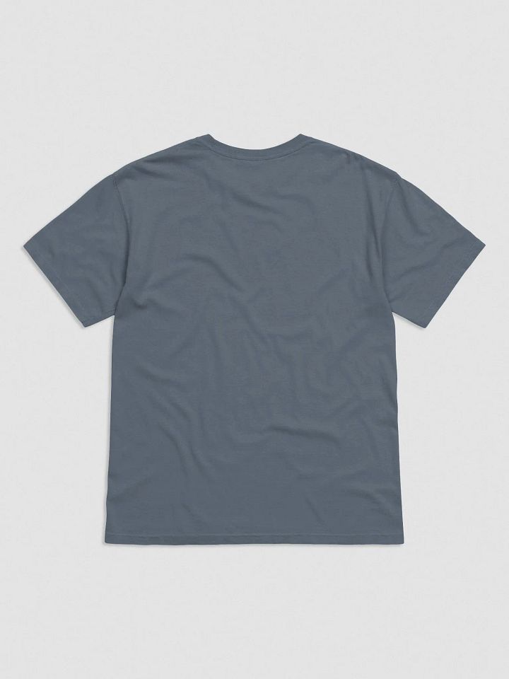 EXCLAIMING MENTALLY (L.C., white) embroidered garment dyed tee product image (10)