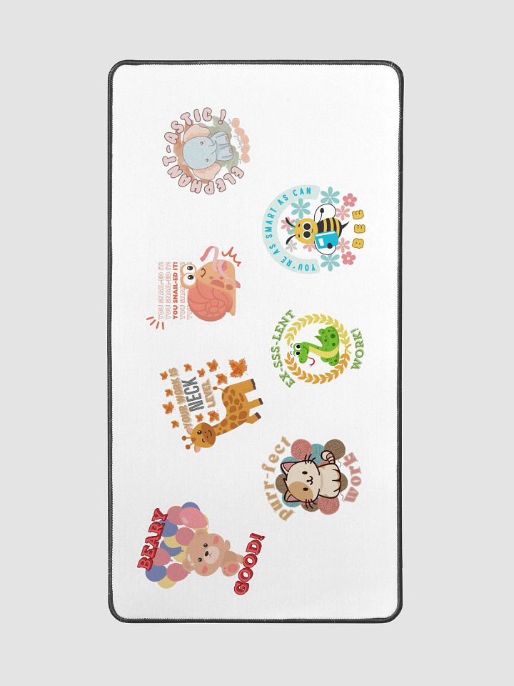 Animal Pun Desk Mat product image (2)