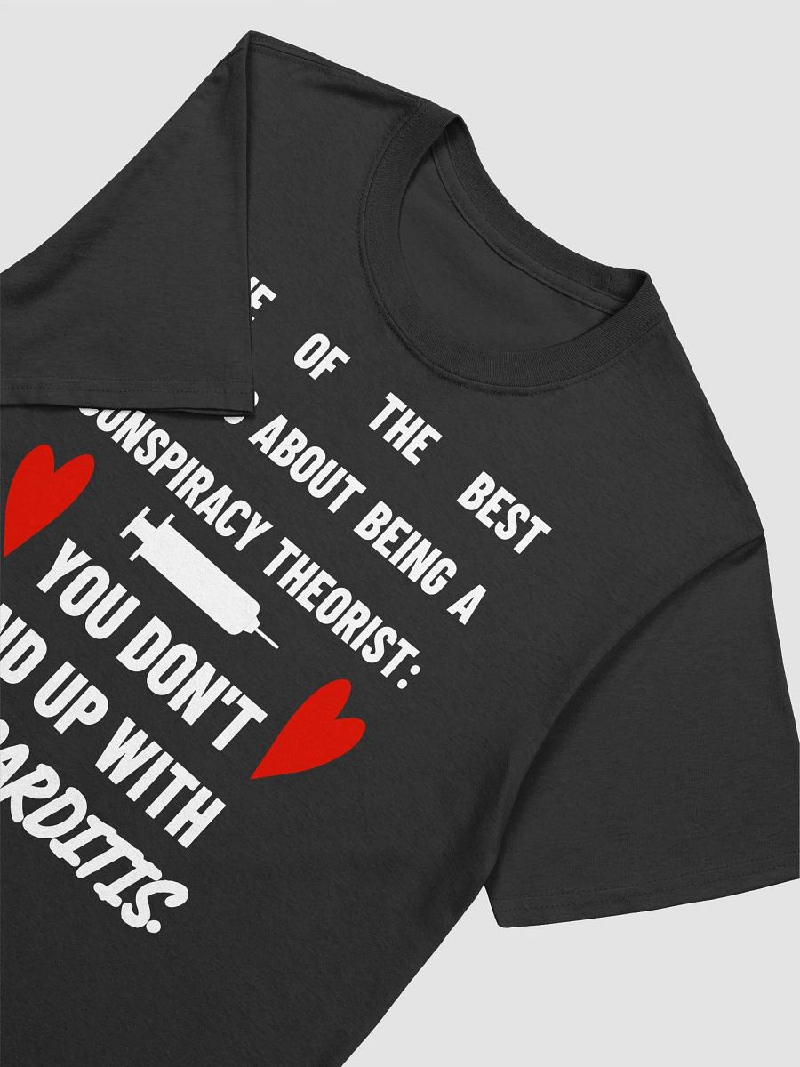 Conspiracy Theorist Myocarditis Truth Bomb Unisex Tee product image (3)
