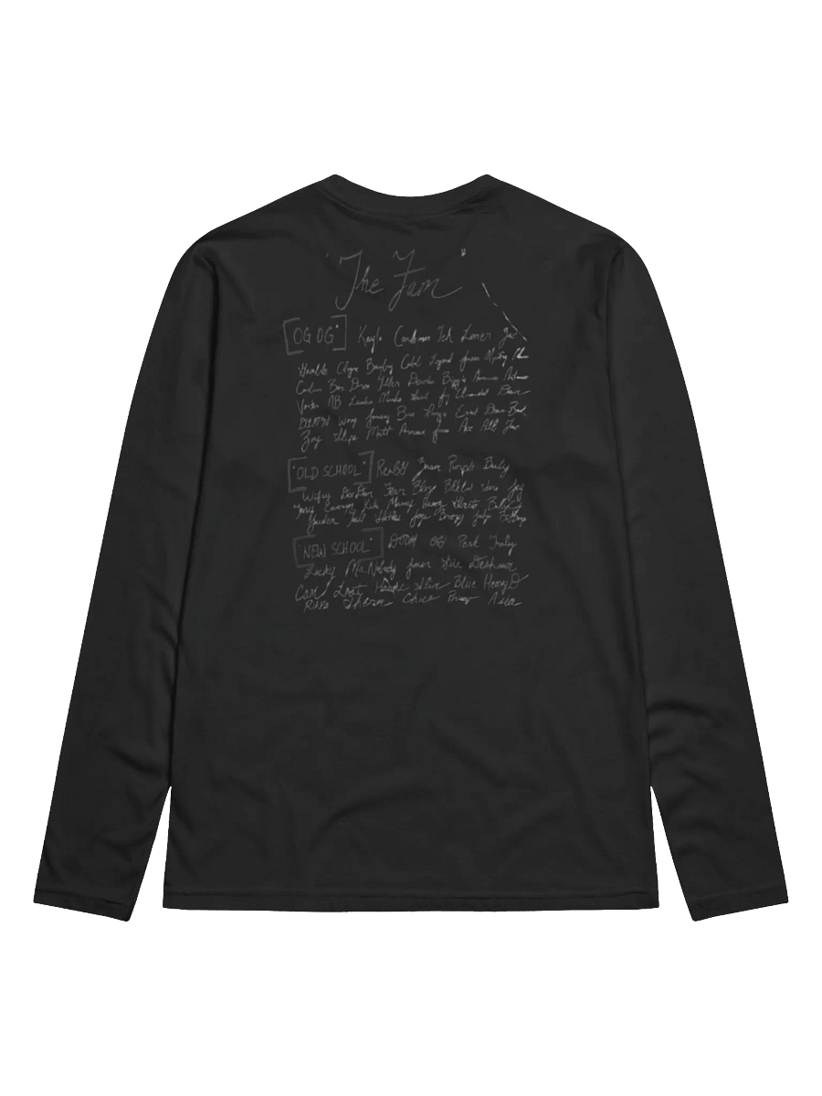 JB & "The Fam" Graduation Long Sleeve Tee product image (3)
