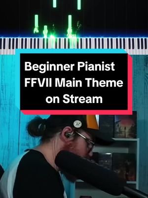 Celebrating Final Fantasy VII Rebirth with Piano on stream. #FF7R #Piano #Twitch @SquareEnix 