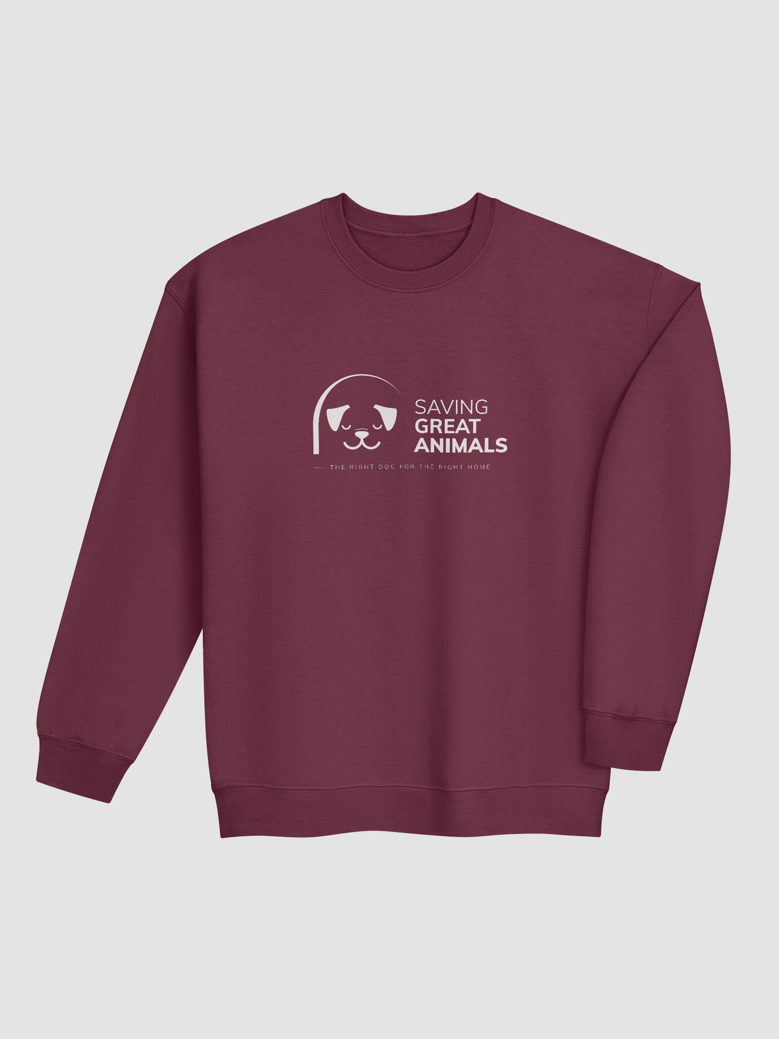 SGA Logo Sweatshirt - Maroon product image (4)