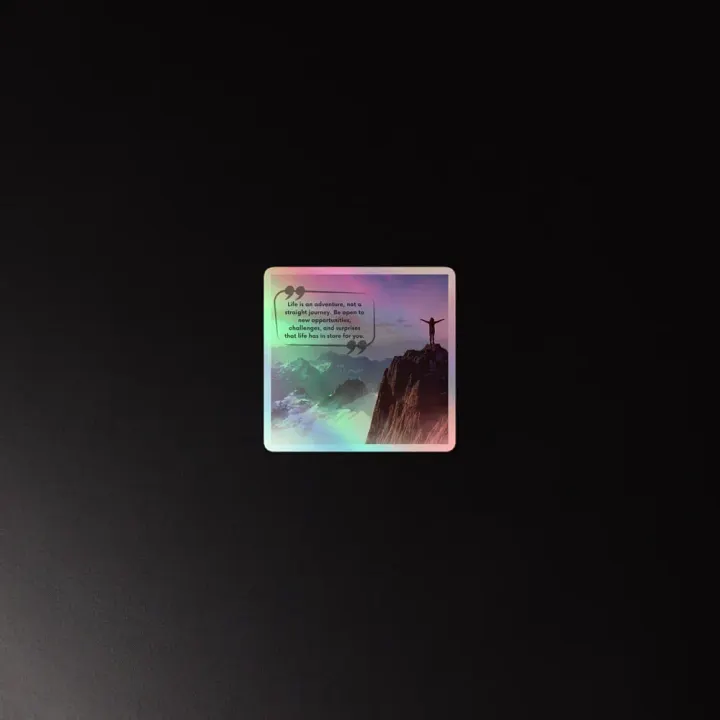 Life Adventure Holographic Sticker Set product image (4)