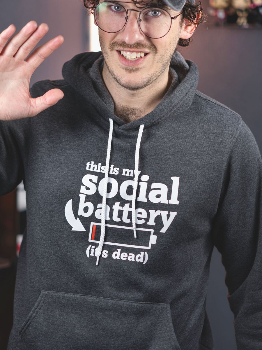 This Is My Social Battery (It's Dead) Hoodie product image (1)
