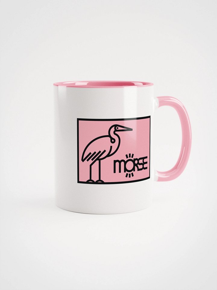 Morse "Heron" Mug (Pink) product image (1)