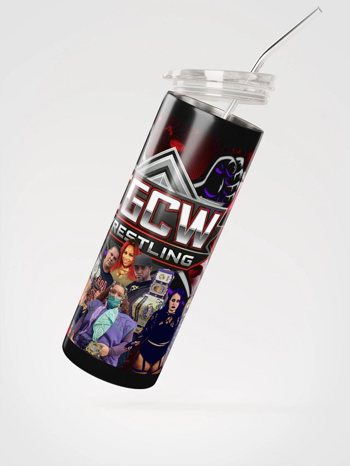 EGCW Wrestling 2025 Steel Tumbler product image (2)