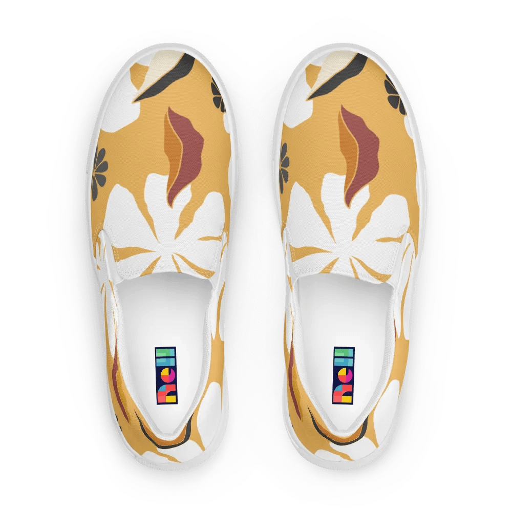 Golden Blossom Slip-Ons product image (1)