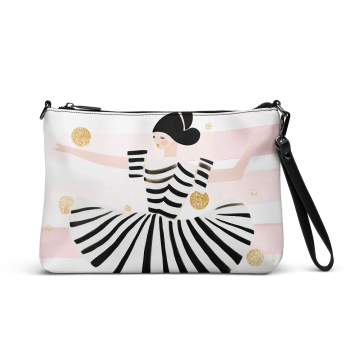 'Dancing Pretty' Striped Chic Crossbody Bag product image (1)