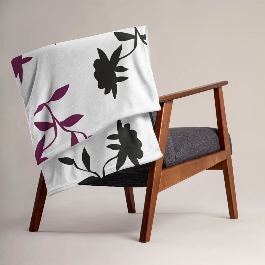 cute Multiple Flower Throw Blanket product image (15)