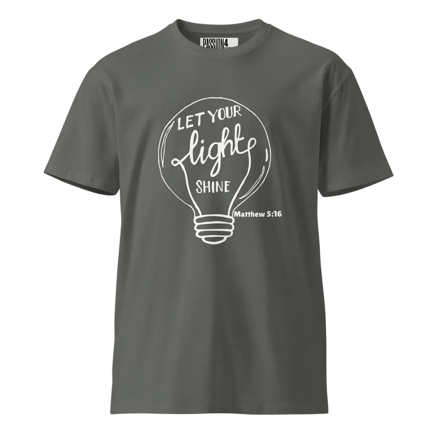 Let your light shine Unisex Tee product image (2)