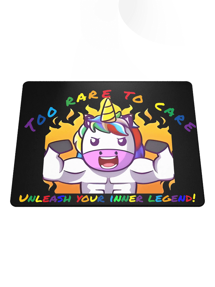 Too Rare To Care Mousepad product image (2)