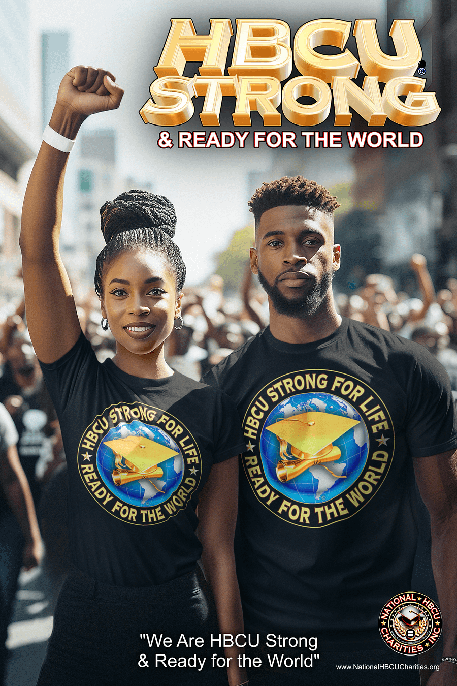 HBCU STRONG & READY for the WORLD T-Shirt Art #6 product image (51)