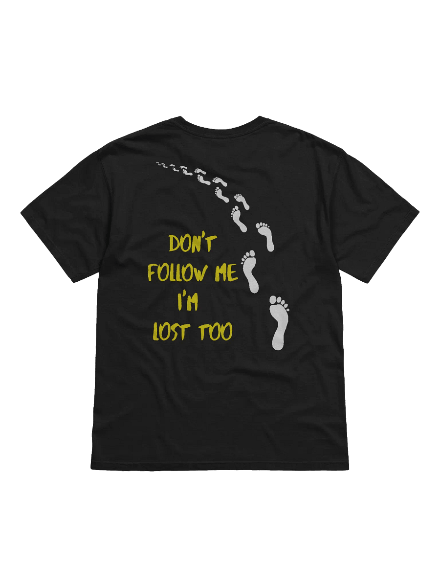 Flowing Pixel Black T-Shirt product image (2)