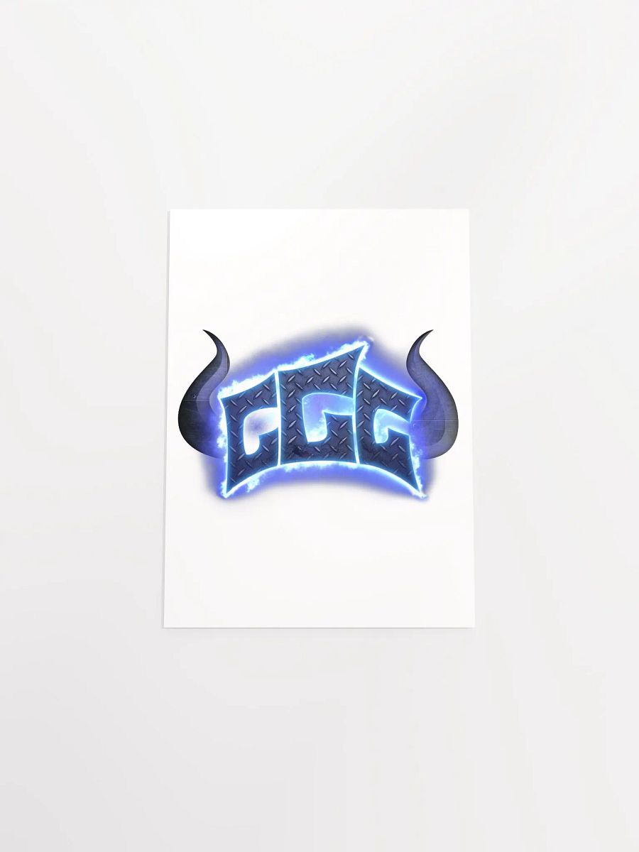 GGG Fire Logo Paper Poster product image (48)