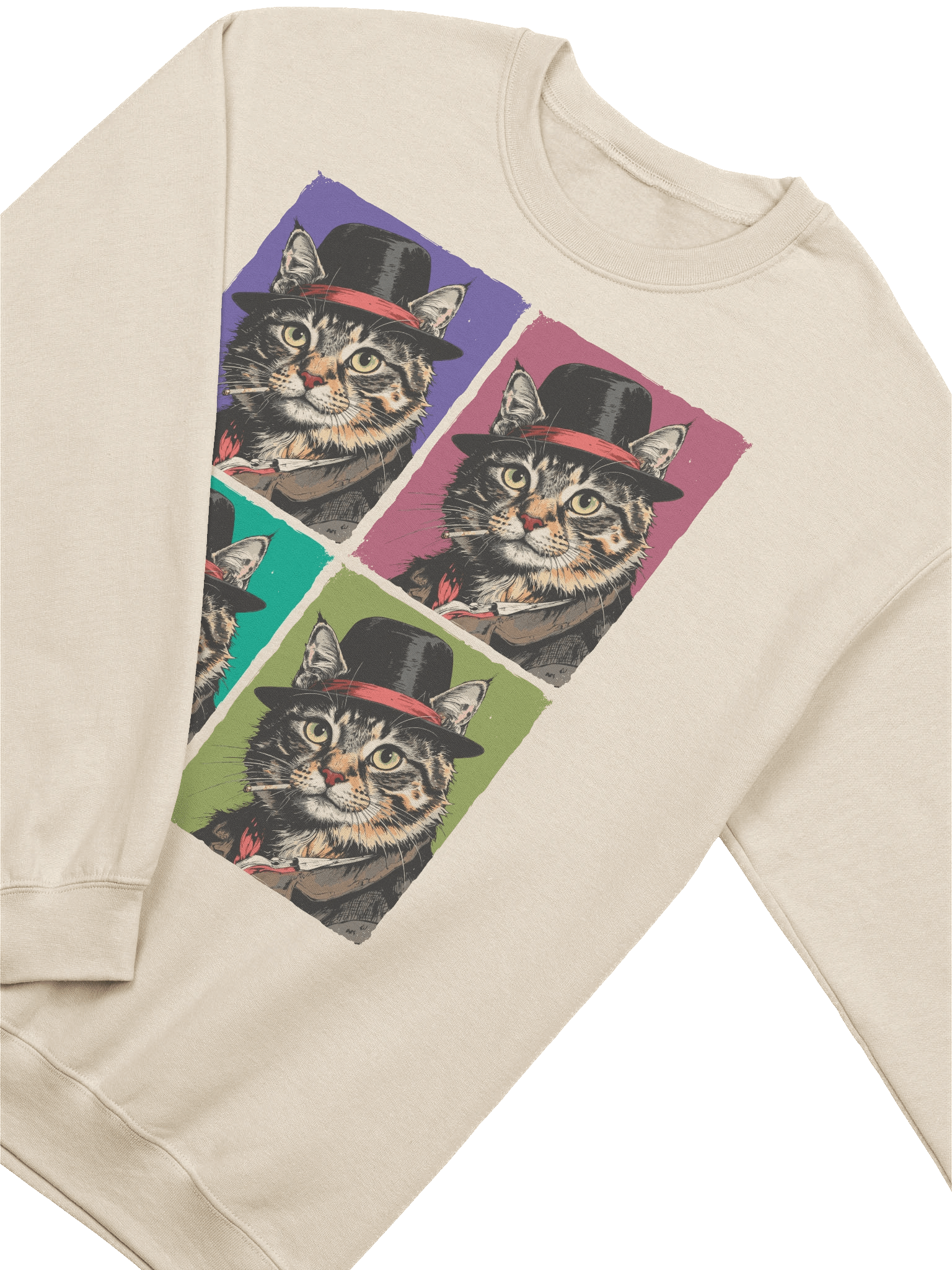 The Smoking Cat Society Sweatshirt product image (10)