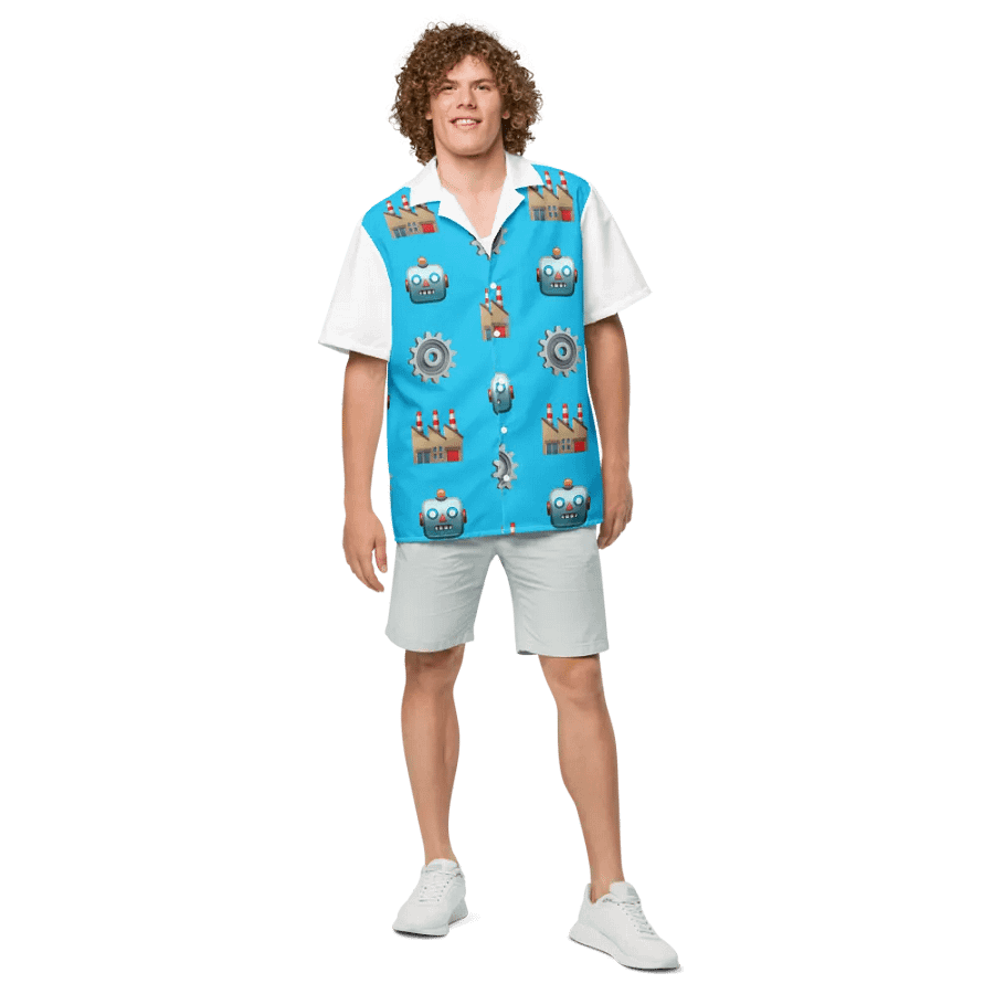 Industrial Icons Hawaiian Shirt product image (4)