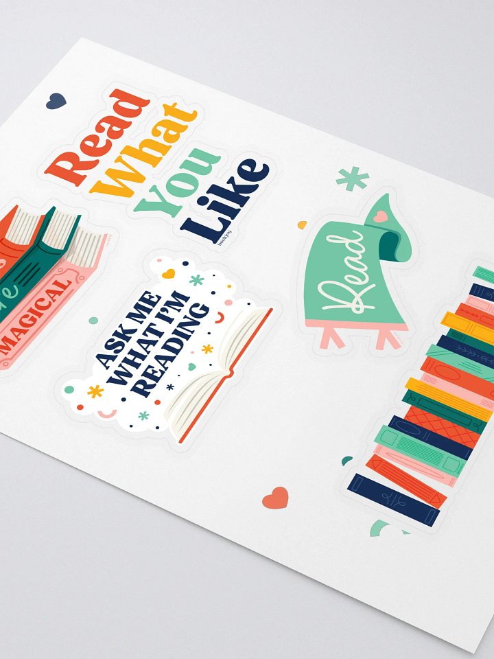 Book Joy Sticker Sheet product image (2)