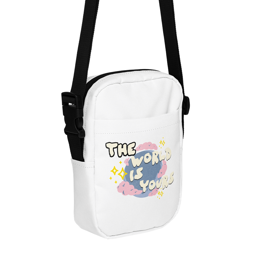 The World is Yours Print Utility Crossbody Bag product image (1)