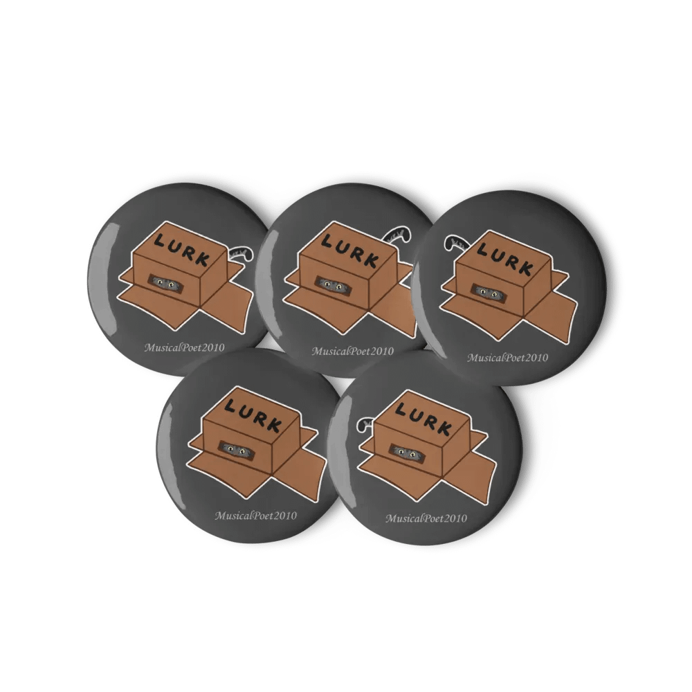 Lurker Cat Emote Pin Set product image (8)