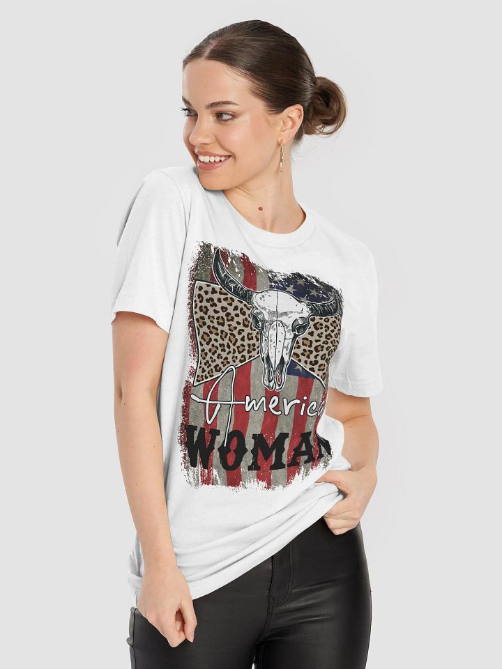 Bella Canvas Tshirt - American Woman Buffalo product image (2)
