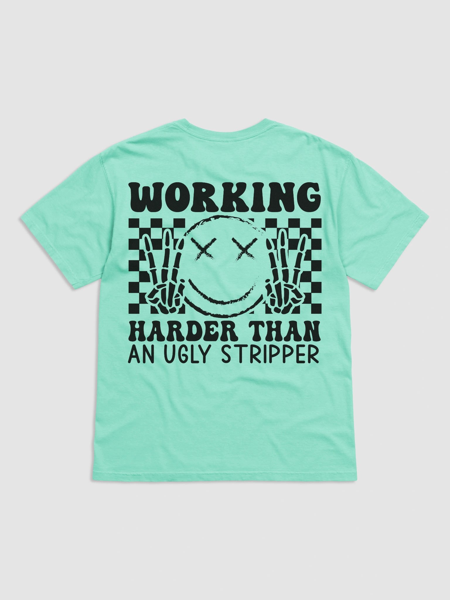 Working Harder Than an ugly Stripper: Heavyweight T-Shirt product image (21)