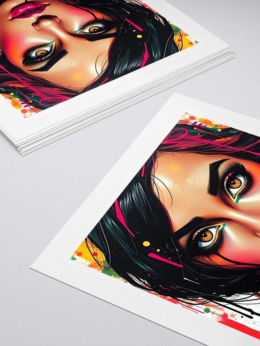 Vibrant Femme Fatale Stickers product image (4)