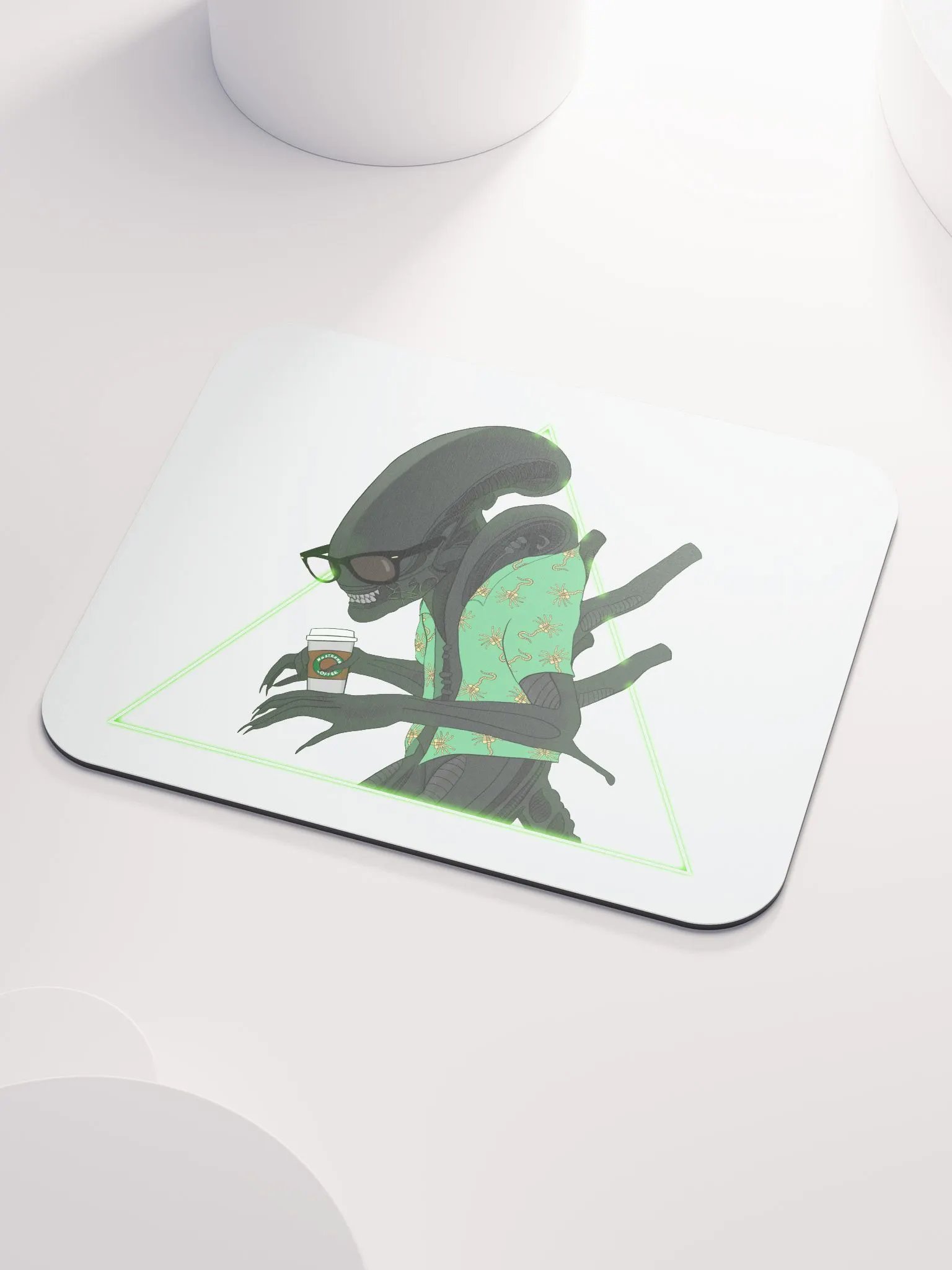 Hipster Xenomorph Mousepad product image (3)
