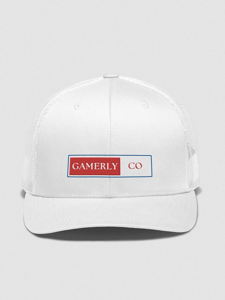 Gamerly Co Trucker Hat (Blue/Red) product image (1)