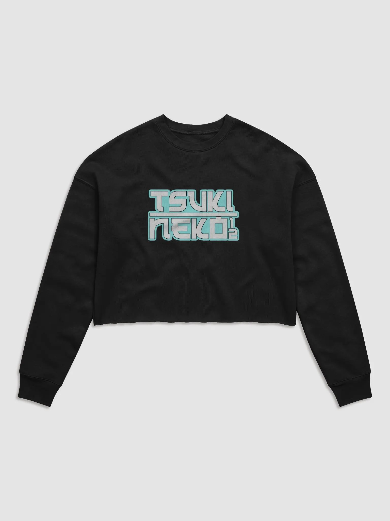 Tsuki Neko Logo 2 [Cropped Sweater] product image (1)